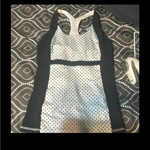 Lululemon tank black /white